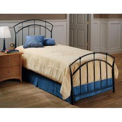 Hillsdale Furniture Vancouver Metal Twin Bed, Antique Brown - 1024BTWR
