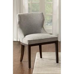 Madison Park Signature Hutton Dining Side Chair (set of 2) in Grey - Olliix MPS108-0152