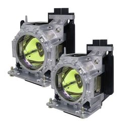 Jaspertronics™ Original Lamp & Housing TwinPack for the Panasonic PT-DW11K Projector - 1 Year Warranty