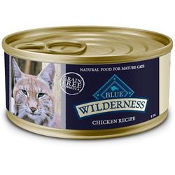 Blue Wilderness Mature Chicken Recipe Wet Cat Food, 3 oz., Case of 24, 24 X 3 OZ