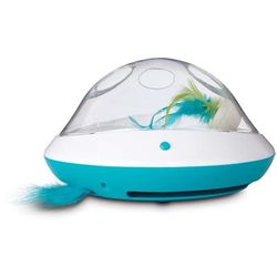 Electric Play Dome for Cats, Blue