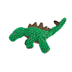 Dynos Stegosaurus Green Dog Toy, Large