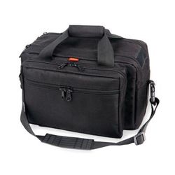 Bulldog Cases & Vaults X-Large Deluxe Range Bag Black w/ Pistol Rug BD905