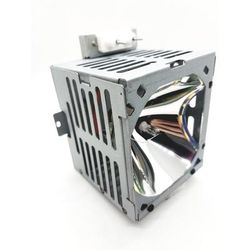 Jaspertronics™ OEM POA-LMP09 Lamp & Housing for Sanyo Projectors with Osram bulb inside - 240 Day Warranty