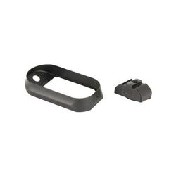 Agency Arms Glock 19 Gen4 Magazine Well for No Back Straps Black AGEMW-G19G4-NBS-B