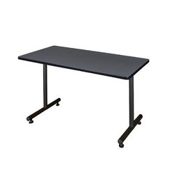 "Kobe 42" x 30" Training Table in Grey - Regency MKTRCT4230GY"