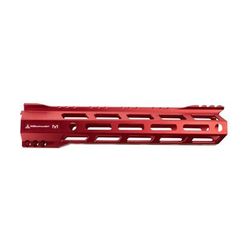 RISE Armament RA-905 Handguard M-LOK AR-15 10in 6061-T6 Billet Aluminum Anodized RISE Red RA-905-100-RR