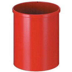 poubelle ronde métallique - capacité 15 l - vepabins