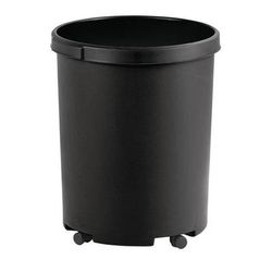 Corbeille Ronde 50l Noir - Vepabins