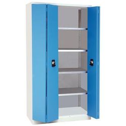 Armoire Hte Ptes Pliantes 1000x500x1950 Lxpxh(mm) : - Manutan Expert