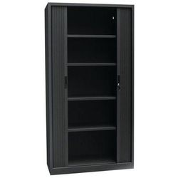 Armoire Rideaux 100 X 195 Cm Anthracite - Manutan Expert