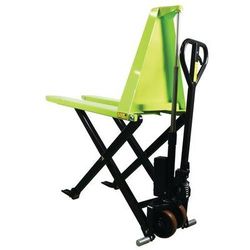 transpalette manuel ergonomique haute levée - capacité 1000kg - pramac