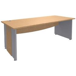 Bureau Pieds Panneaux Mélamine Longueur 160 Cm T.1316 - Manutan Expert