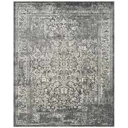 "Evoke Collection 5'-1" X 7'-6" Rug in Navy And Ivory - Safavieh EVK252A-5"