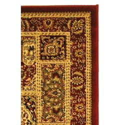 "Lyndhurst Collection 3'-3" X 5'-3" Rug in Ivory And Rust - Safavieh LNH214R-3"