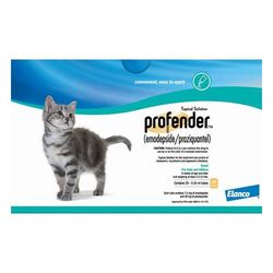 Profender Small Cats & Kittens (0.35 Ml) 2.2-5.5 Lbs 3 Doses + 1 Free