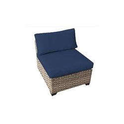 Monterey Armless Sofa in Navy - TK Classics Tkc015B-As-Navy