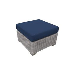 Coast Ottoman in Navy - TK Classics Tkc038B-O-Navy