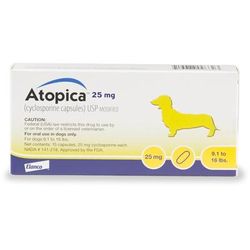 25 mg for Dogs, 15 Capsules