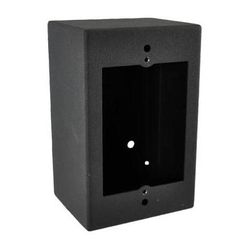 FSR 1-Gang Surface-Mount Wall Box (Black) SMWB-1G-BLK