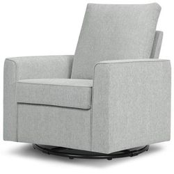 Million Dollar Baby Alden Swivel Glider - Feather Grey Weave
