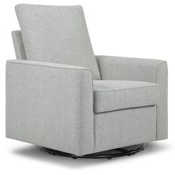 Million Dollar Baby Alden Swivel Glider - Feather Grey Weave