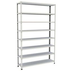 rayonnage d'archives rapid 2 1980x1220x305 8 tab metal gris