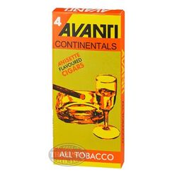 Avanti Continental Natural Cigarillo Infused - Pack of 40