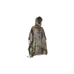 MIL-TEC Ripstop Wet Weather Poncho Flecktarn Camo OSFM 10630021