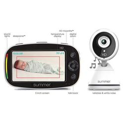 Summer Infant Baby Pixel Zoom HD 5.0 Inch High Definition Video Monitor