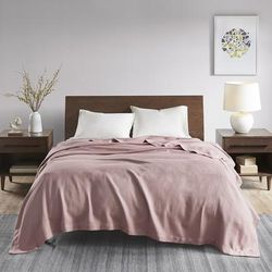 Madison Park King Blanket in Rose - Olliix MP51N-6365