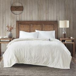 Woolrich King Blanket in Ivory - Olliix WR54-1766