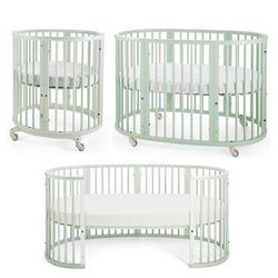 Stokke Sleepi Mini to Crib to Junior Bed Complete Bundle - Mint Green