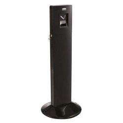Cendrier Sur Pied Hauteur 107 Cm Noir - Rubbermaid