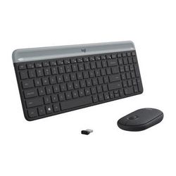 Logitech MK470 Slim Wireless Keyboard and Mouse Combo (Black) 920-009437