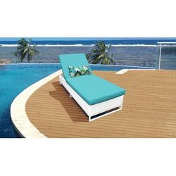 Miami Chaise Outdoor Wicker Patio Furniture in Aruba - TK Classics Miami-1X-Aruba