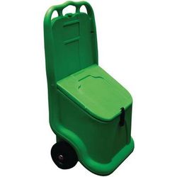 Bac À Sel/sable Mobile + Joint/grenouillère 75l Vert - Jonesco