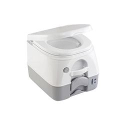 DOMETIC SeaLand 974MSD Portable Toilet 2.6 Gallon - Grey w/Brackets 301197406