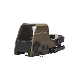 SightMark Ultra Shot R-Spec 1x 33x24 mm Reflex Red Dot Sight 5 MOA Red Dot 3 MOA Red Dot Dark Earth SM26031DE