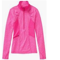 Athleta Tops | Athleta Olompali Half Zip In Brilliant Magenta | Color: Pink | Size: Xxs