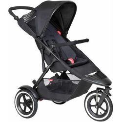 Phil & Teds Sport Stroller & Liner - Black/Black