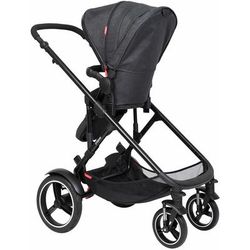Phil & Teds Voyager Stroller & Liner - Black/Black