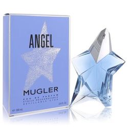 Angel For Women By Thierry Mugler Standing Star Eau De Parfum Spray Refillable 3.4 Oz