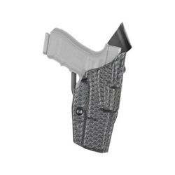 Safariland Model 6390 ALS Mid-Ride Level-I Duty Glock Holster Glock 31/Glock 17/Glock 22 Right Hand STX Basket Weave Black 6390-832-481