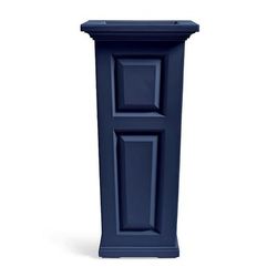 Nantucket Easy-Care Tall Tapered Planter - Indigo - Grandin Road