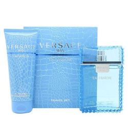 Versace Man Eau Fraiche 2 Pc Gift Set Standard Eau De Toilette for Men