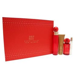 Perry Ellis 360 Red for Women 4 Piece Gift Set Standard Eau De Parfum for Women