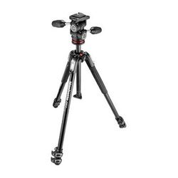 Manfrotto MK190X3-3W1 Aluminum Tripod with 804 MK II 3-Way Pan/Tilt Head MK190X3-3W1