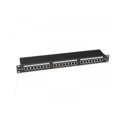 Platinum Tools 24-Port Cat6 Shielded Patch Panel (1 RU) 668-24C6S