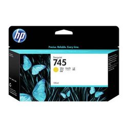 HP 745 DesignJet Yellow Ink Cartridge (130mL) F9J96A